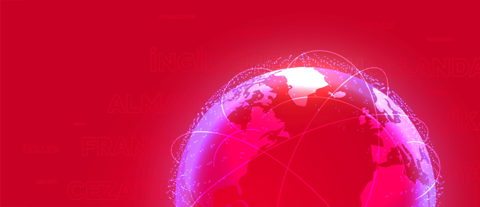 Dünyanın Dört Bir Yanındayız!